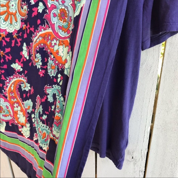 Anthropologie Maeve Paisley Print Top - Picture 3 of 4